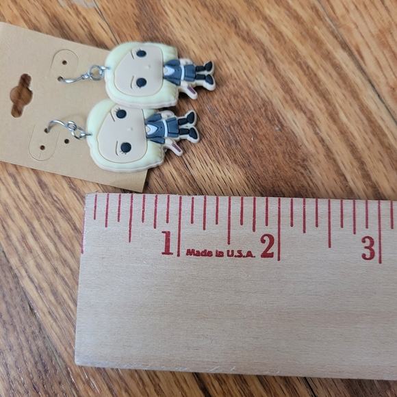 New Luna Lovegood Harry Potter Dangle Earrings - Picture 4 of 5